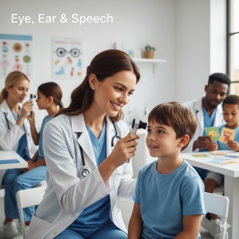 Зрение, слух и речь